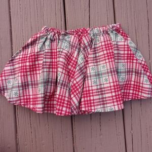 Giazelles Plaid Circle Skort Sz 5/6